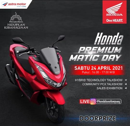 Honda Premium Matic Day Bersama Wing Dealer Astra Motor Natar Hadirkan Jajaran Model AT